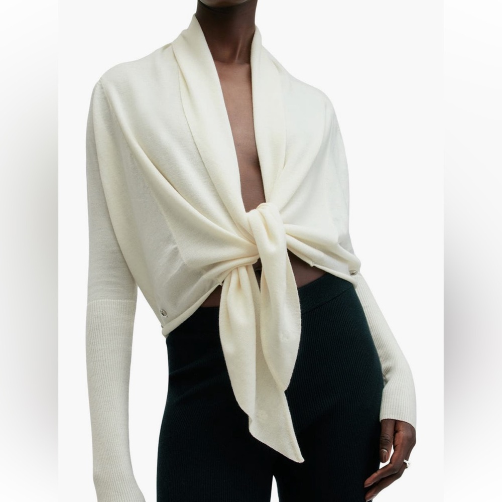 Allsaints Wasson Pirate Wrap Cardigan